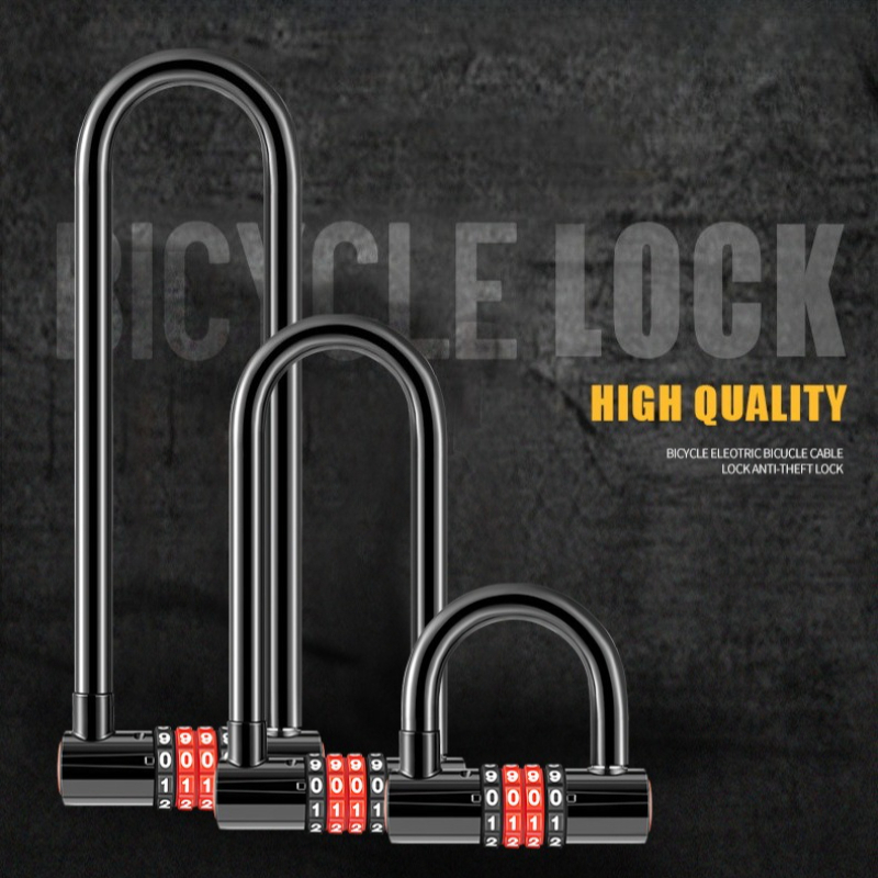 Cable Lock Flexible - กุญแจล็อคแบบตัว U ขนาด 185 มม./173 มม./50