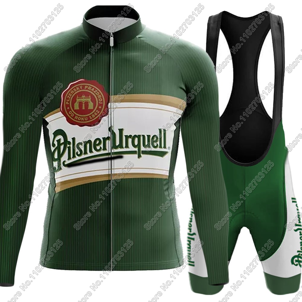 Cycling Commuter Trousers - 2025 เครื่องดื่มเบียร์ชุดขี่จักรยานJerseyฤดูร้อนภาษาเช็คคําแขนยาวเสื้อผ้าเสื้อแผนที่กางเกงกางเกงขาสั้นชุดจักรยานMTB Maillot