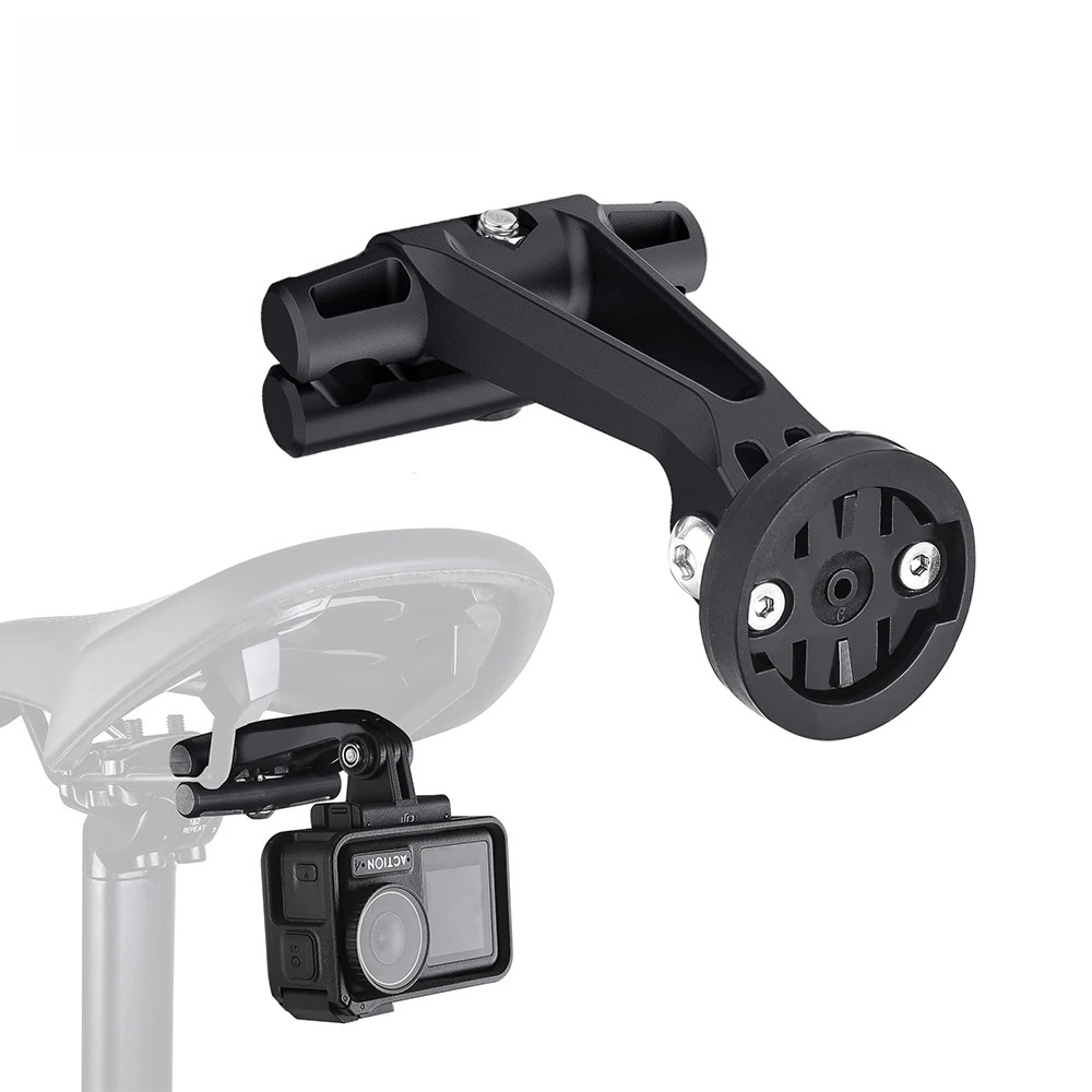 Commuting By Bike - ขายึดไฟท้ายจักรยาน DOMEN สำหรับติดตั้งบนหลักอาน รองรับไฟท้าย Garmin Varia