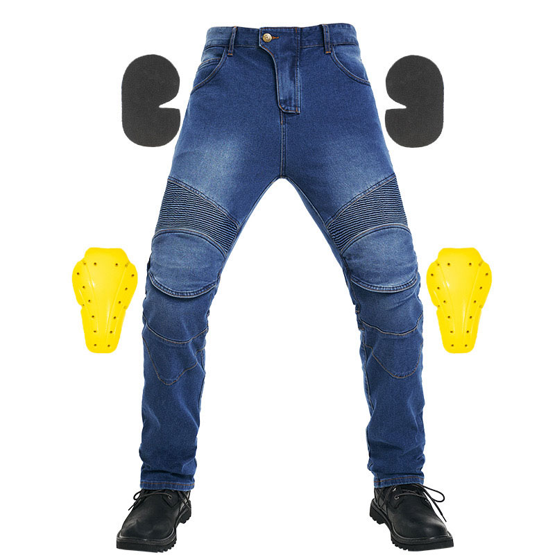 Cycling Commuter Trousers - กางเกงปั่นจักรยานใหม่สำหรับผู้ชาย, กางเกงมอเตอร์ไซค์สำหรับฤดูร้อน, อุปกรณ์ป้องกันการล้มสำหรับนักขี่มอเตอร์ไซค์, กางเกงยีนส์แข่งรถแบบยืดหยุ่นสำหรับทุกฤดูกาล