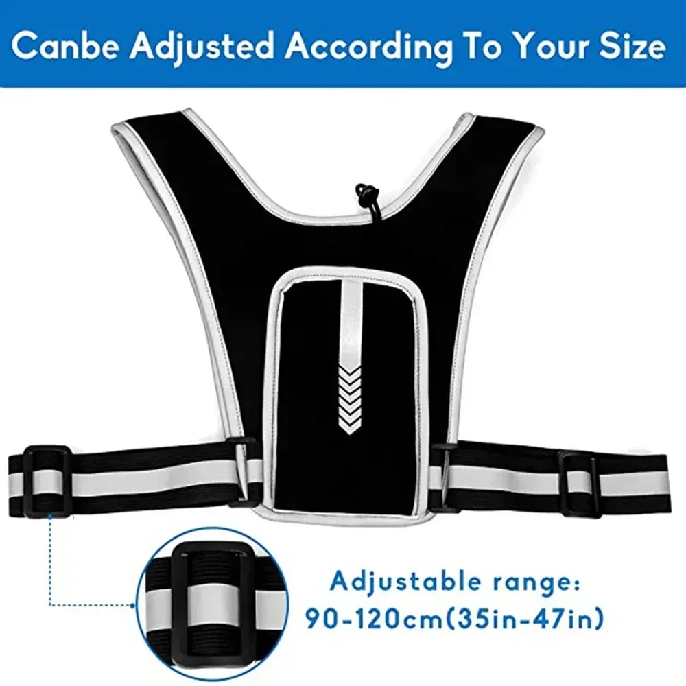 เสื้อกั๊กวิ่งสะท้อนแสง 1 ชิ้น, - Reflective Vest Cycling บทวิจารณ์และราคา