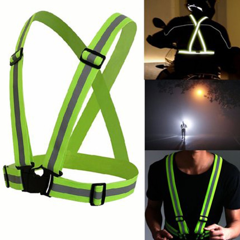 เสื้อกั๊กสะท้อนแสงเพื่อความปลอ - Reflective Vest Cycling บทวิจารณ์และราคา