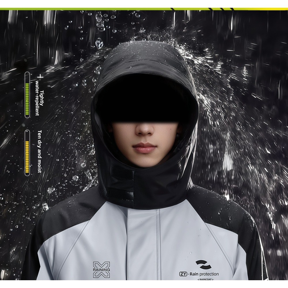 ชุดกันฝนสำหรับมอเตอร์ไซค์แบบสอ - Cycling Commute In Rain บทวิจารณ์และราคา