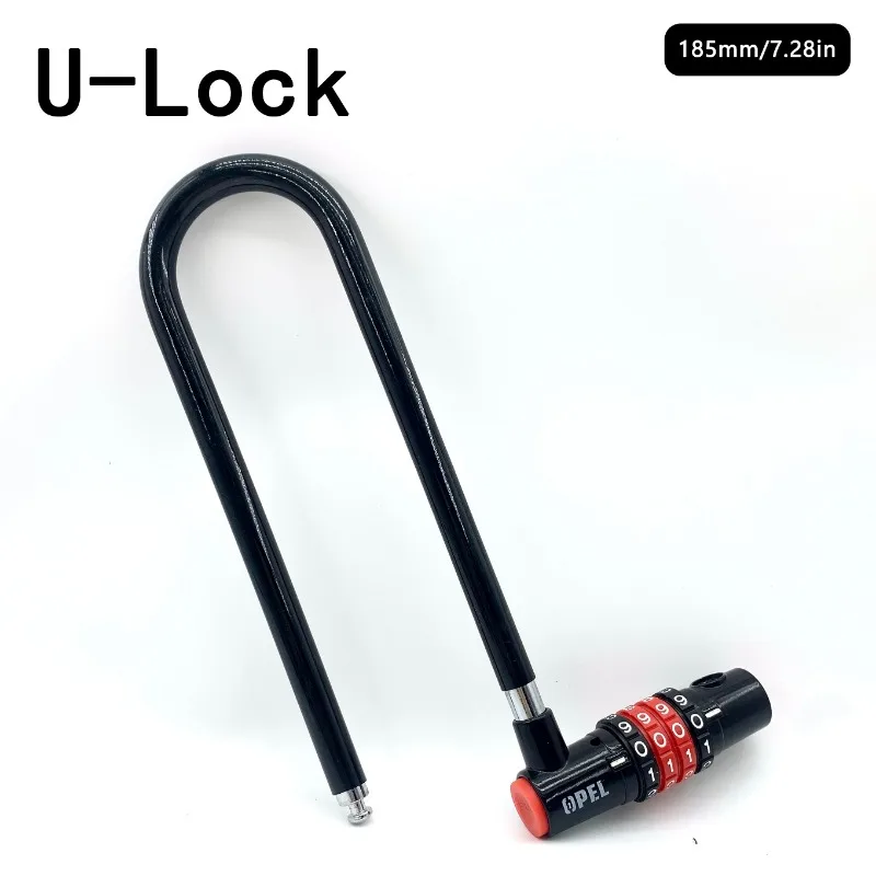 กุญแจล็อคแบบตัว U ขนาด 185 มม. - Cable Lock Flexible บทวิจารณ์และราคา