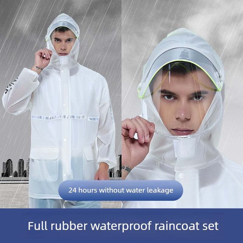 ชุดกันฝนสำหรับมอเตอร์ไซค์แบบสอ - Cycling Commute In Rain บทวิจารณ์และราคา