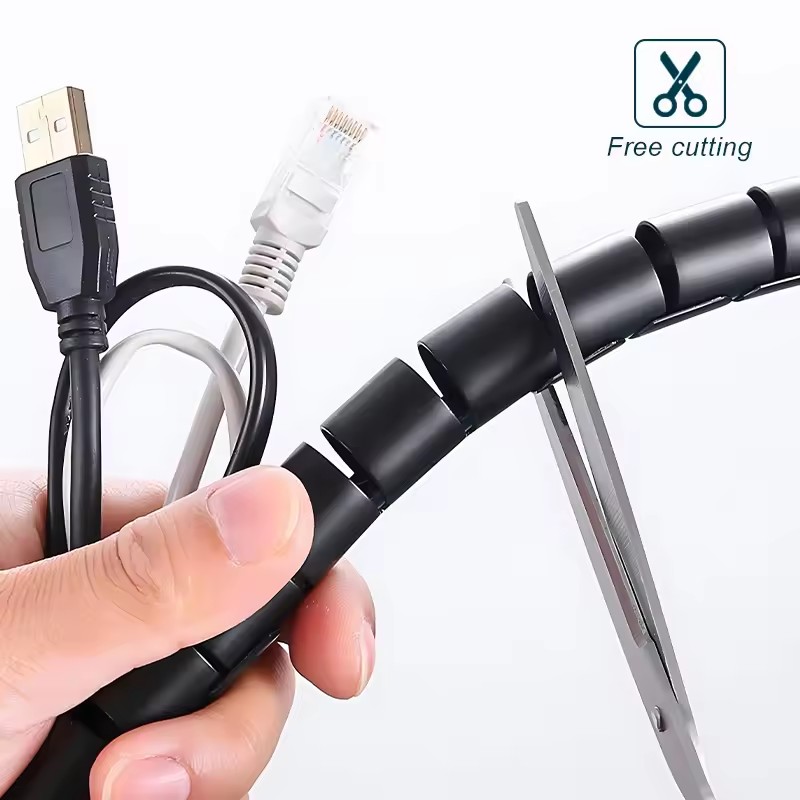 2 M ยืดหยุ่นเกลียวสายป้องกันสา - Cable Lock Flexible บทวิจารณ์และราคา