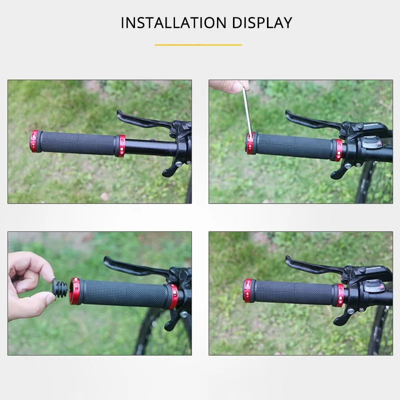 ด้ามจับจักรยาน MTB ยางกันลื่นด - Commuter Bike Lock บทวิจารณ์และราคา