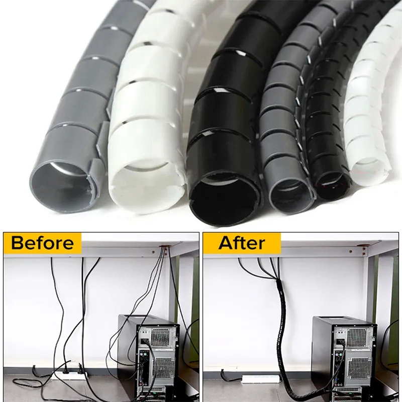 1/2M ยืดหยุ่น SPIRAL CABLE Org - Cable Lock Flexible บทวิจารณ์และราคา