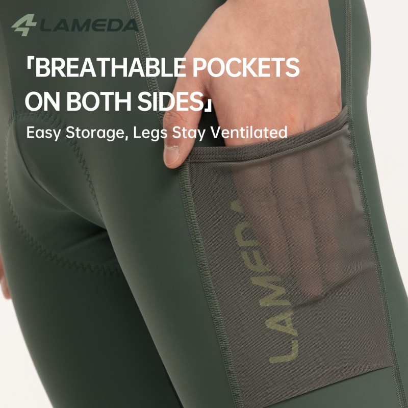 LAMEDA กางเกงปั่นจักรยานขายาวส - Cycling Commuter Trousers บทวิจารณ์และราคา