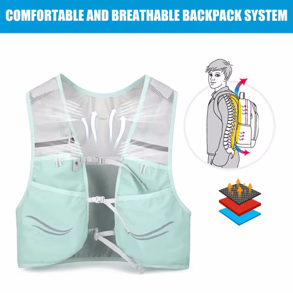 เสื้อกั๊กสะท้อนแสง Hydration R - Reflective Vest Cycling บทวิจารณ์และราคา