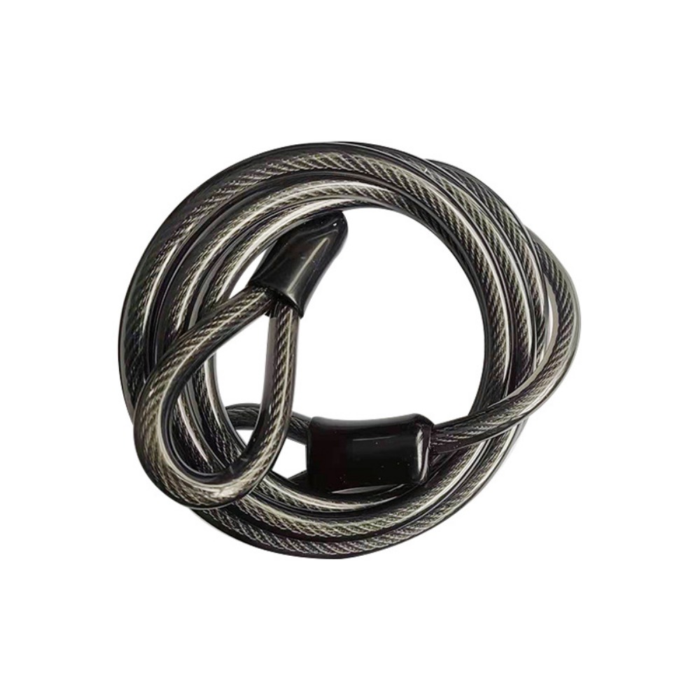 สายล็อคจักรยานกันขโมยแบบพับได้ - Cable Lock Flexible บทวิจารณ์และราคา