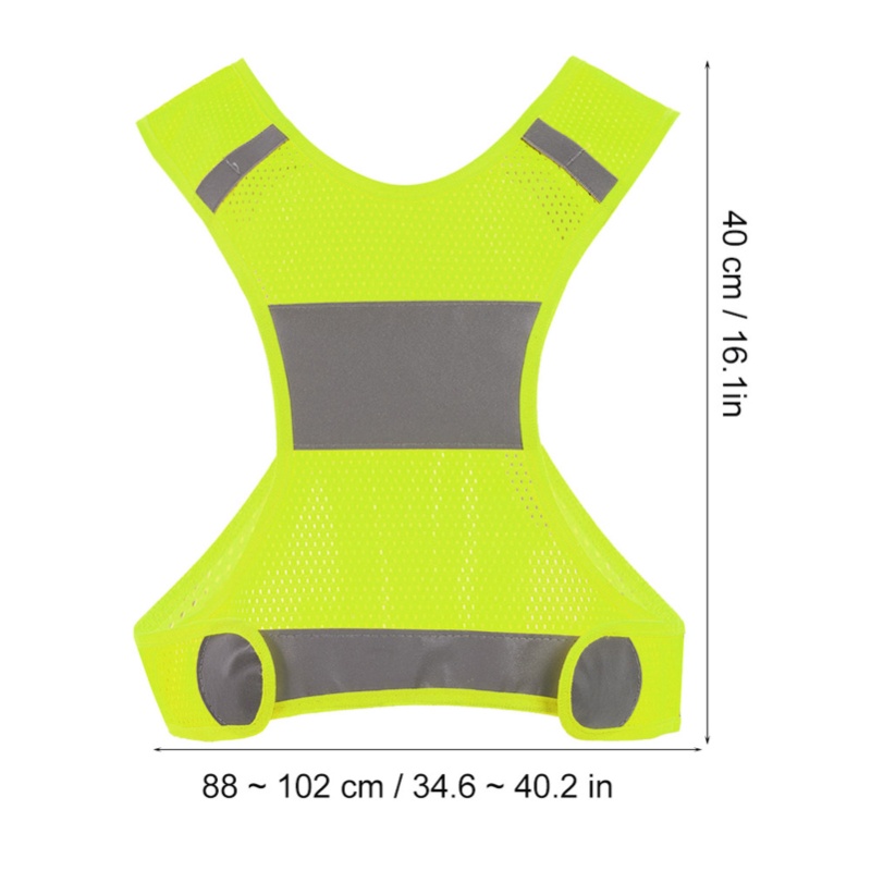 เสื้อกั๊กสะท้อนแสงสำหรับปั่นจั - Reflective Vest Cycling บทวิจารณ์และราคา