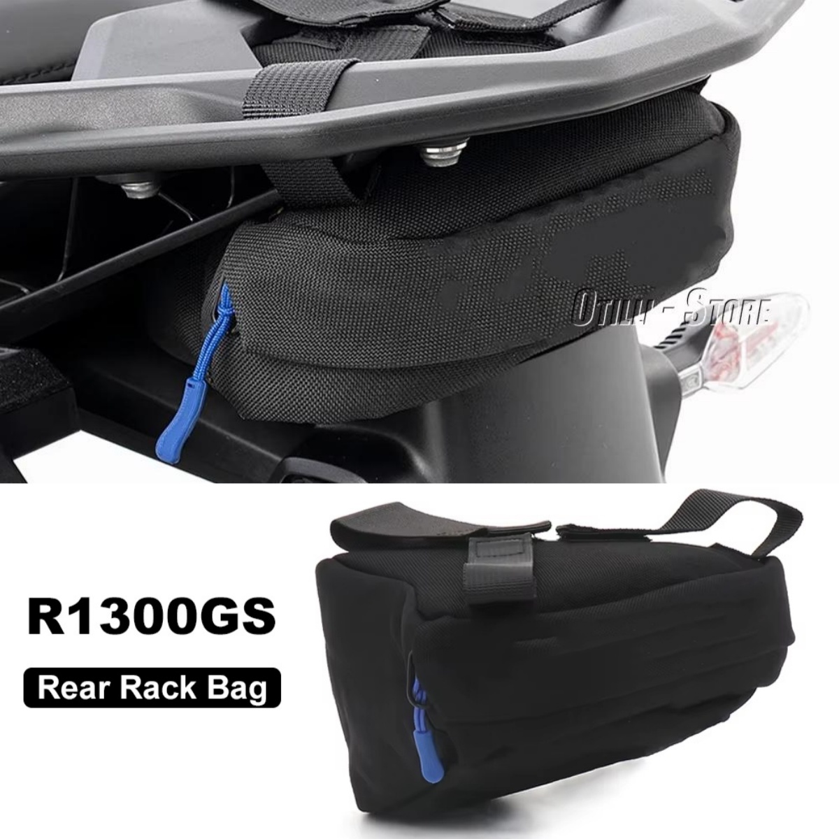 กระเป๋าท้ายรถมอเตอร์ไซค์กันน้ำ - Panniers Waterproof Rear บทวิจารณ์และราคา