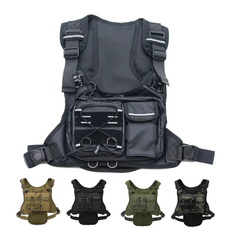 ​ กระเป๋าคาดอกแบบยุทธวิธีคุณภา - Reflective Vest Cycling บทวิจารณ์และราคา