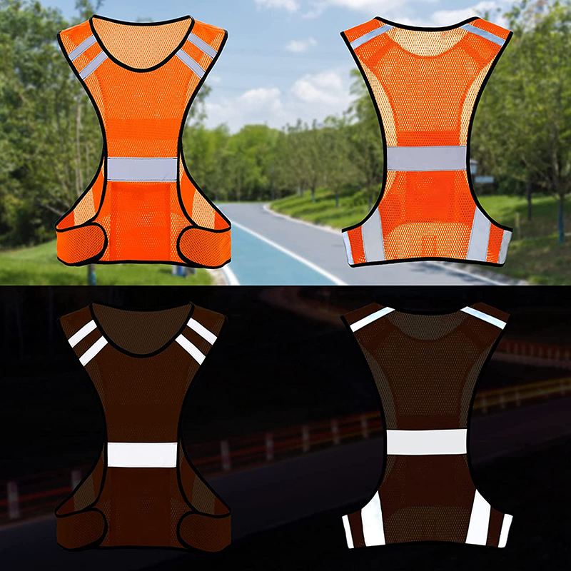 เสื้อกั๊กสะท้อนแสงแบบตาข่ายเรื - Reflective Vest Cycling บทวิจารณ์และราคา