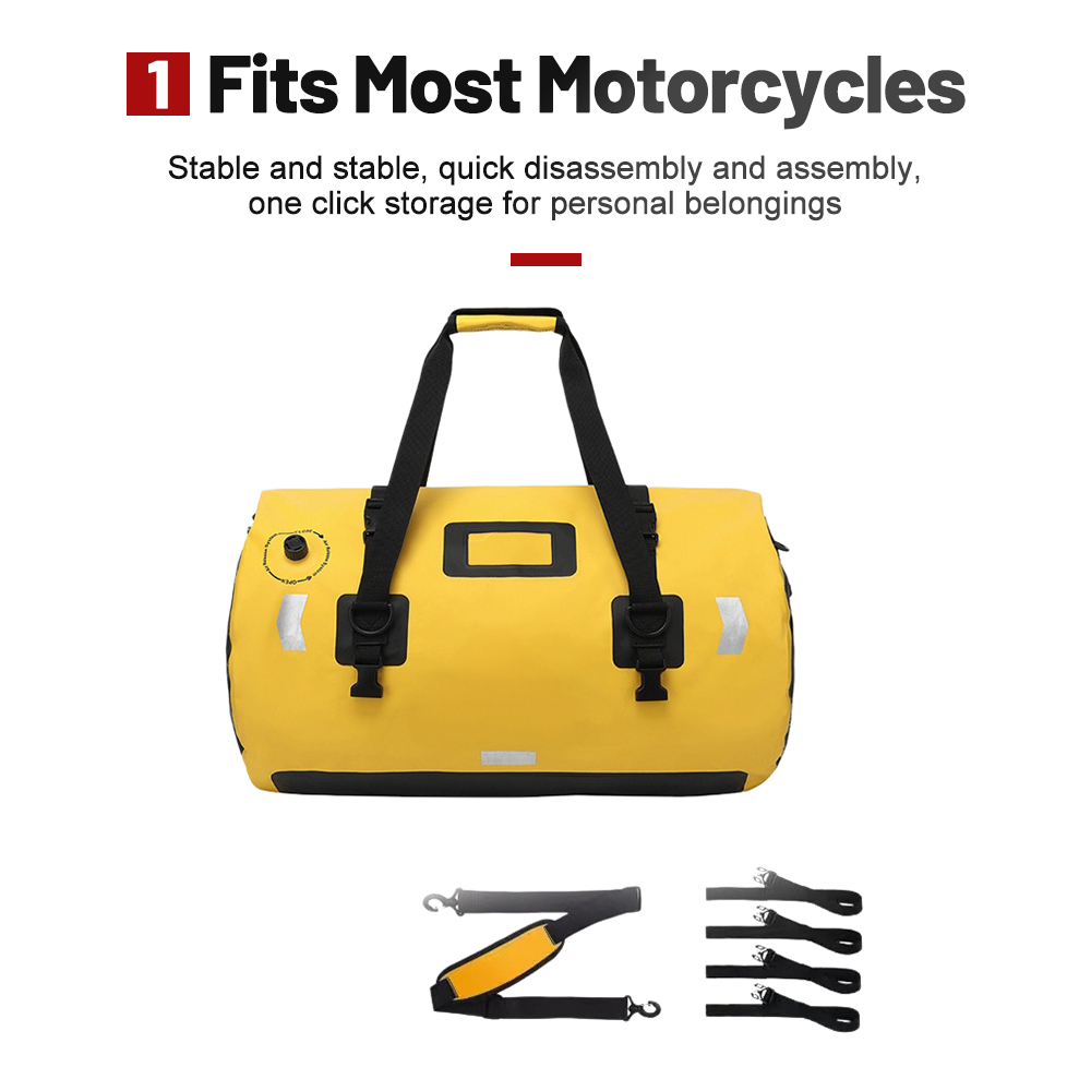 กระเป๋าข้างมอเตอร์ไซค์กันน้ำ ก - Panniers Waterproof Rear บทวิจารณ์และราคา