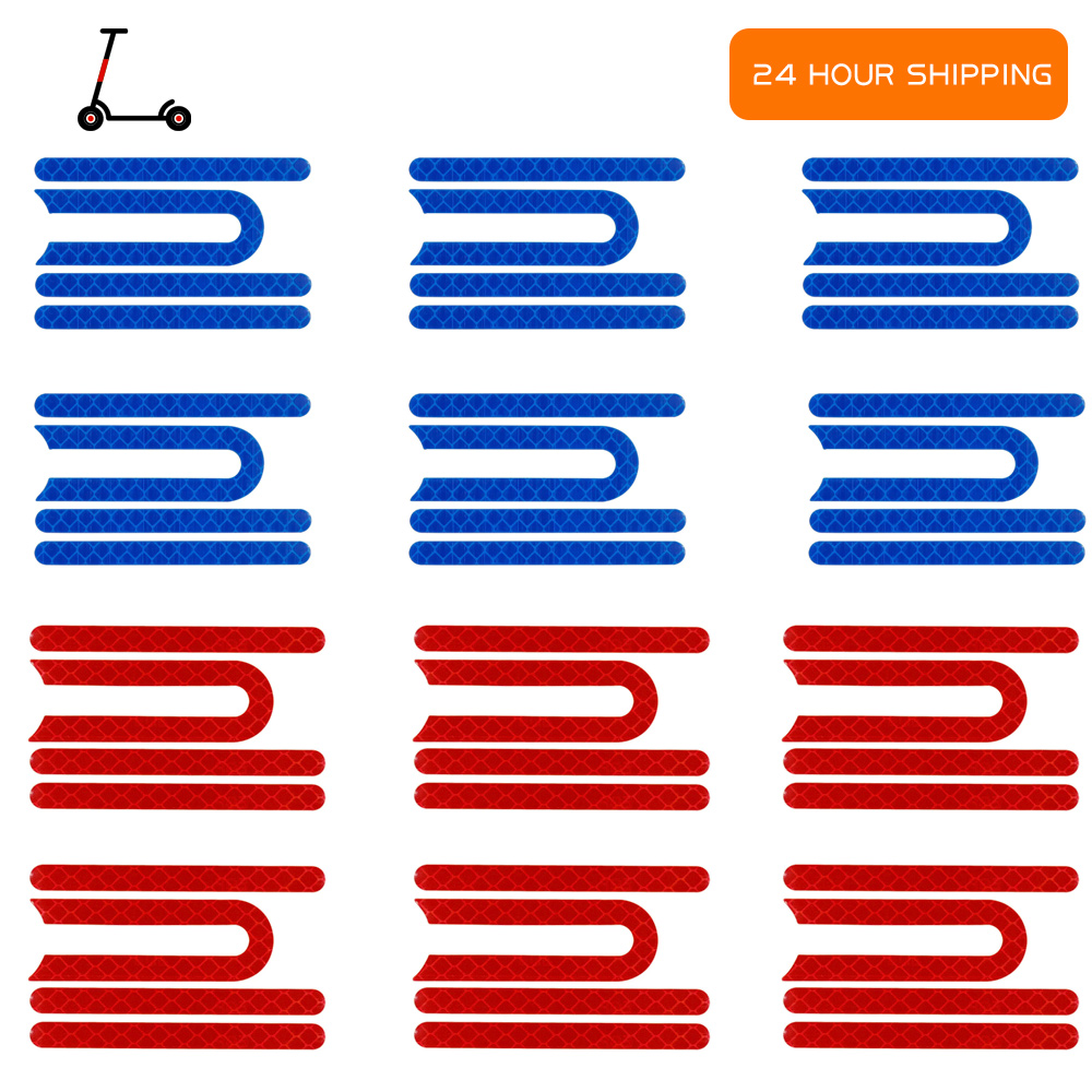 1/2/4/6 ชุดด้านหน้าด้านหลังล้อ - Spoke Reflector Set บทวิจารณ์และราคา