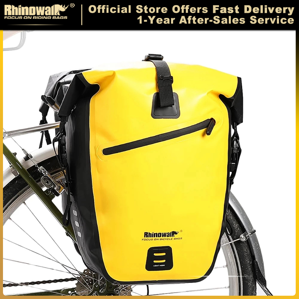กระเป๋าจักรยานกันน้ำ Rhinowalk - Panniers Waterproof Rear บทวิจารณ์และราคา