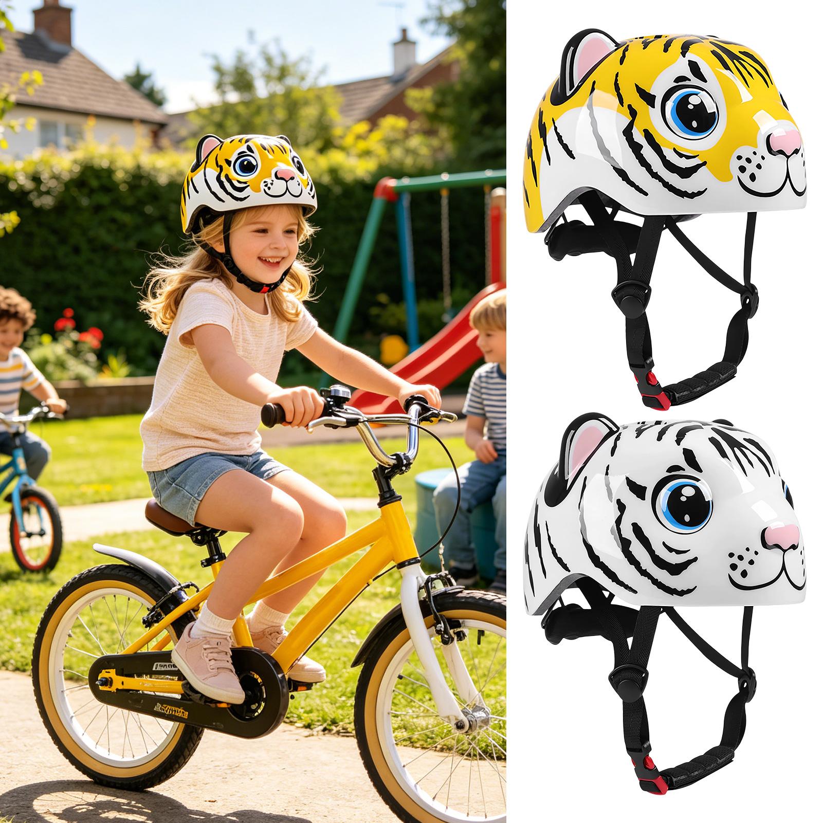 หมวกกันน็อคเด็กลายเสือ อุปกรณ์ - Commute Cycling Helmet บทวิจารณ์และราคา