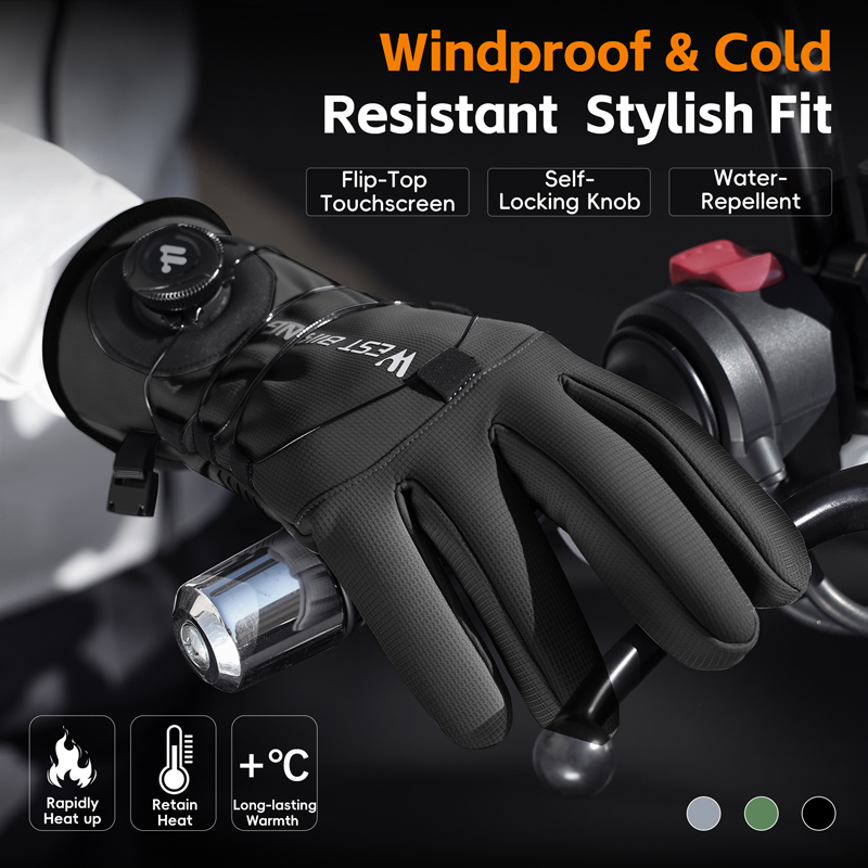 ถุงมือปั่นจักรยานฤดูหนาวแบบแม่ - Winter Cycling Commute บทวิจารณ์และราคา