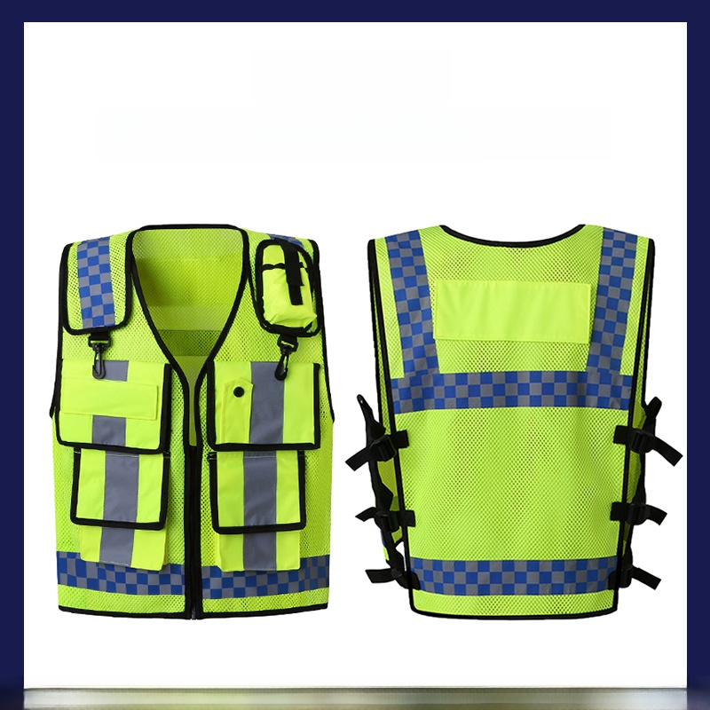 เสื้อกั๊กสะท้อนแสงเพื่อความปลอ - Reflective Vest Cycling บทวิจารณ์และราคา