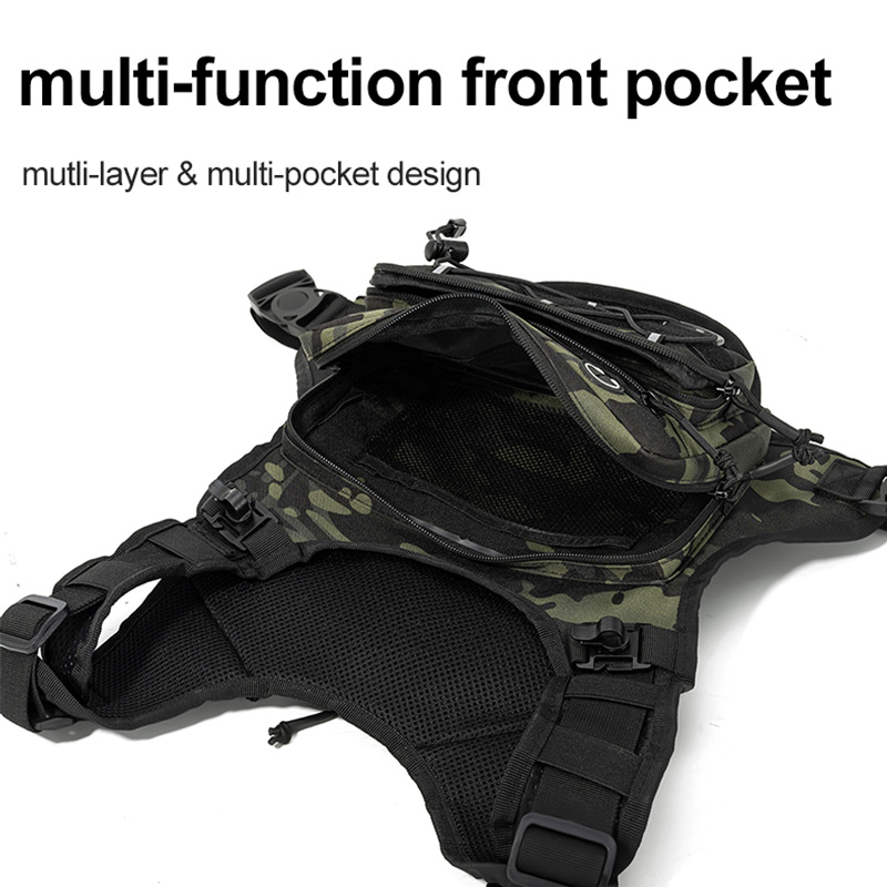 กระเป๋าสะพายหน้าอกแบบยุทธวิธี  - Reflective Vest Cycling บทวิจารณ์และราคา