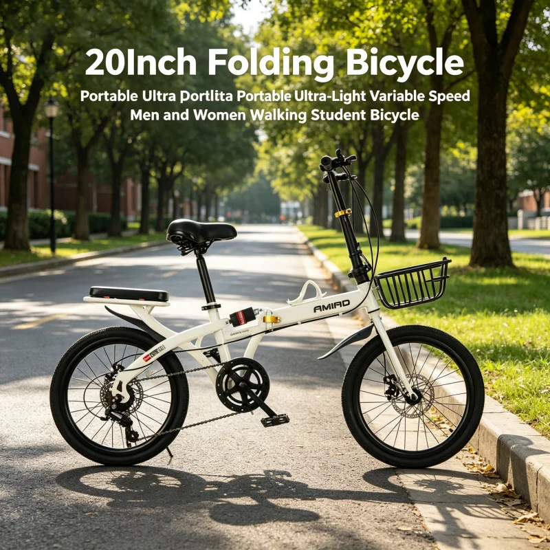จักรยานพับได้ขนาด 20 นิ้ว น้ำห - Commuting With Bike บทวิจารณ์และราคา