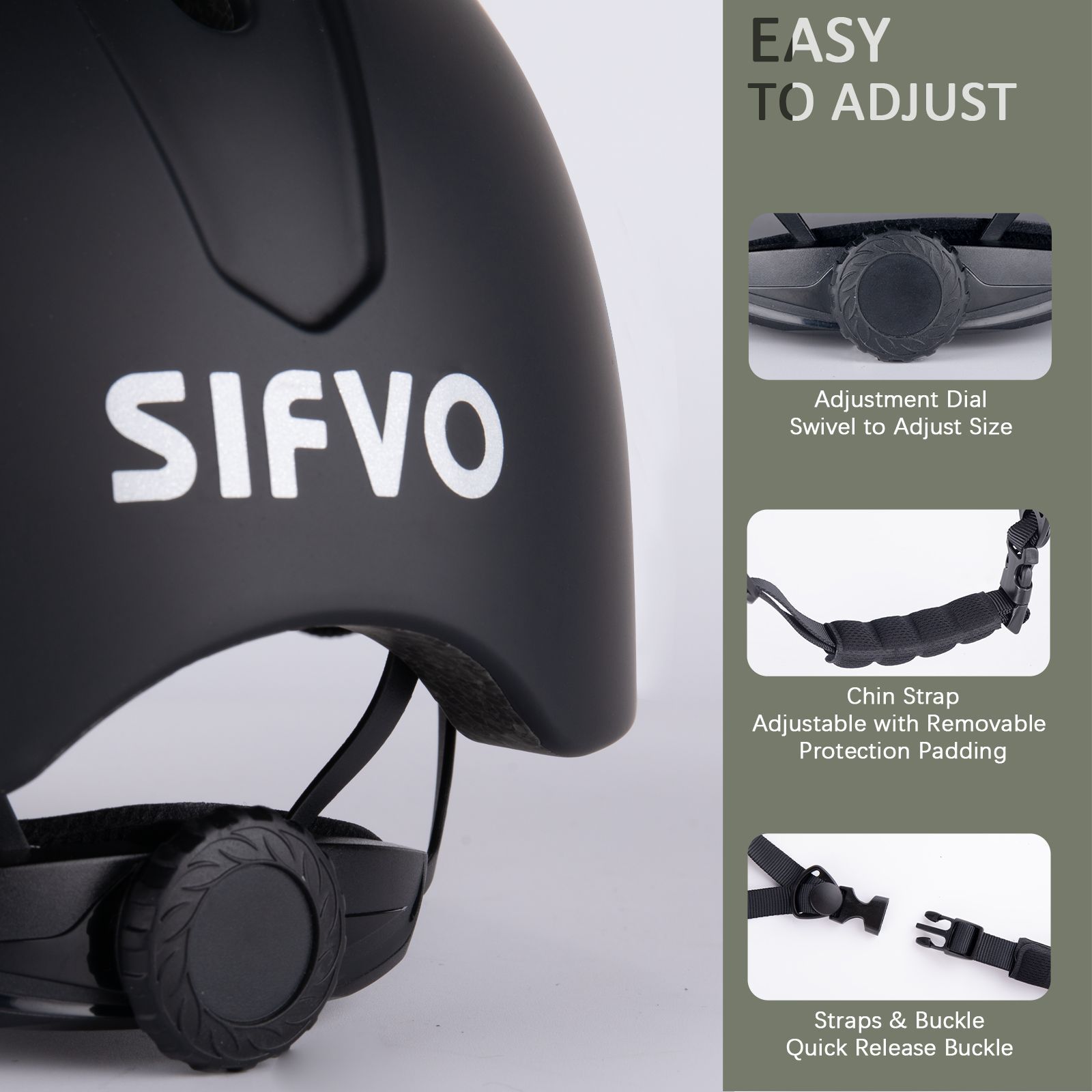 SIFVO ผู้ใหญ่สไตล์หมวกกันน็อคจ - Commute Cycling Helmet บทวิจารณ์และราคา