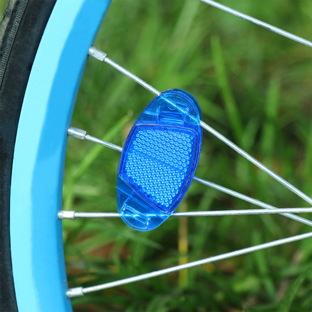 แผ่นสะท้อนแสงสำหรับติดรถจักรยา - Spoke Reflector Set บทวิจารณ์และราคา