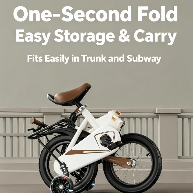 จักรยานพับได้พร้อมล้อช่วย น้ำห - Commuting By Bike บทวิจารณ์และราคา