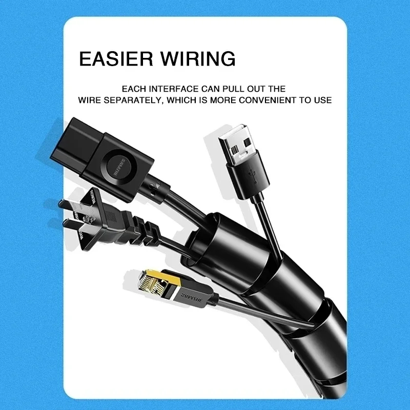1/3 ชิ้น 2M ตัวป้องกันสายเคเบิ - Cable Lock Flexible บทวิจารณ์และราคา