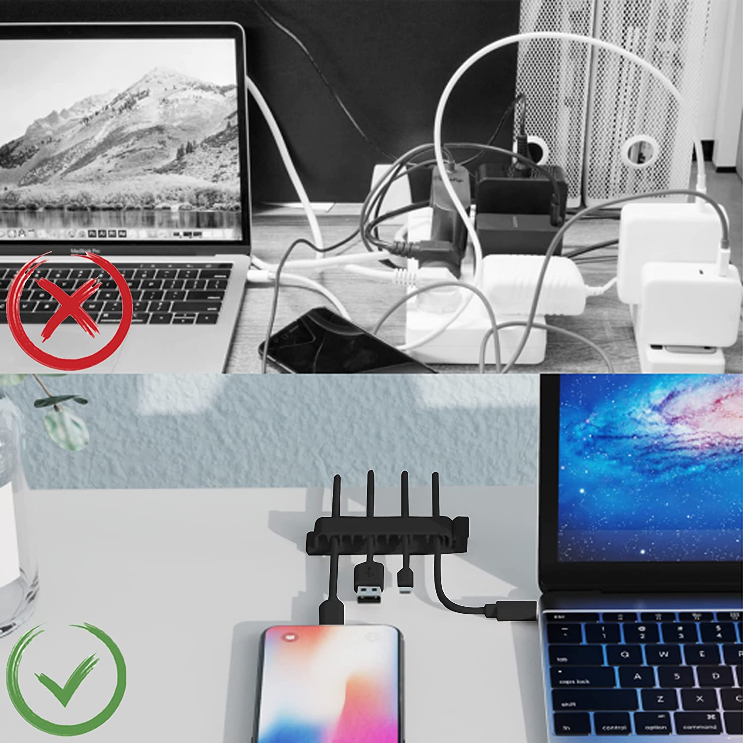 ที่เก็บสายเคเบิล ที่จัดการสายไ - Cable Lock Flexible บทวิจารณ์และราคา